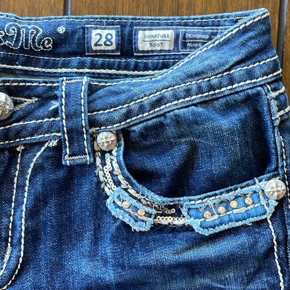 Miss Me Signature Boot Cut Jeans - Picture 7 of 10